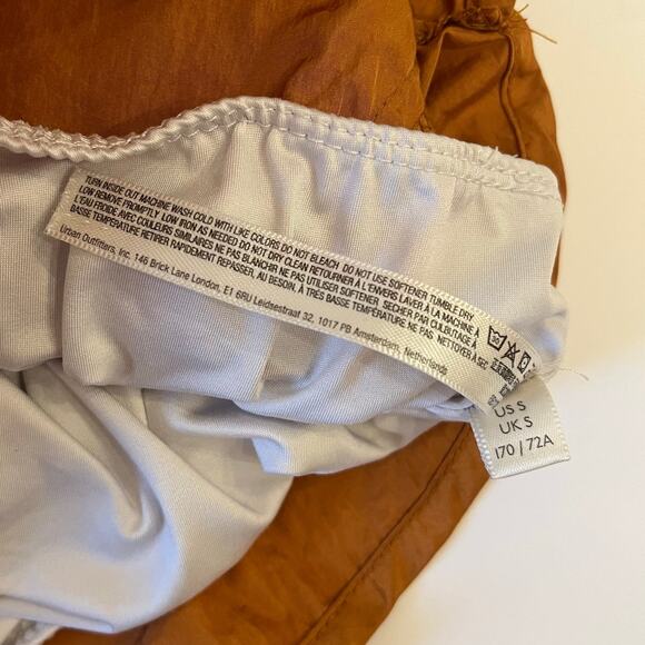 FP Movement The Way Home Shorts Small Burnt Orange Activewear Sporty Athleisure - Picture 7 of 10